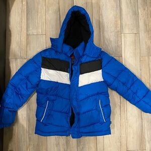 Kids Blue Puffer Jacket